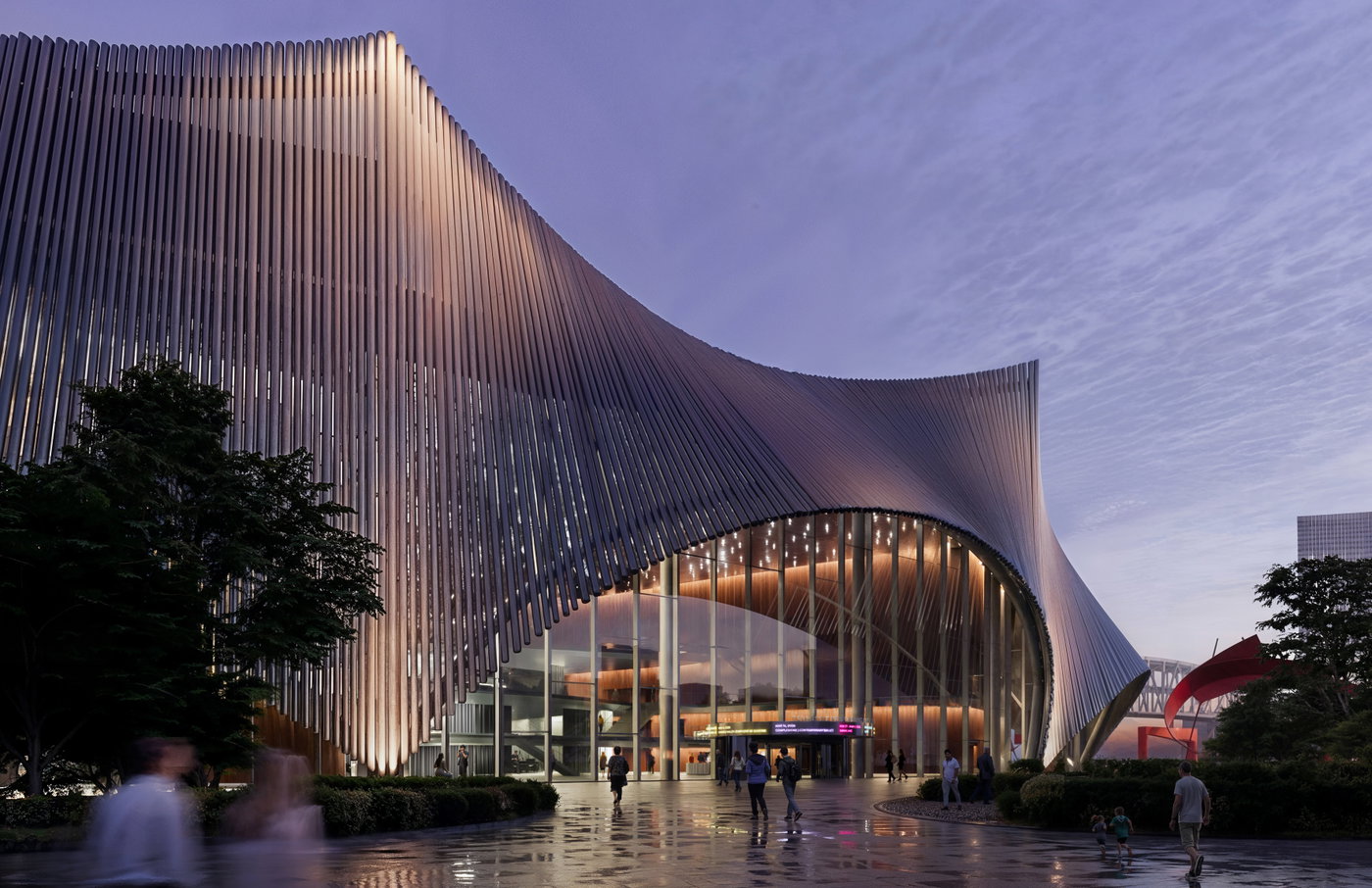 BIG, WILLIAM RAWN, AND HASTINGS UNVEIL DESIGN FOR NEW TENNESSEE PERFORMING ARTS CENTER | Bjarke Ingels Group