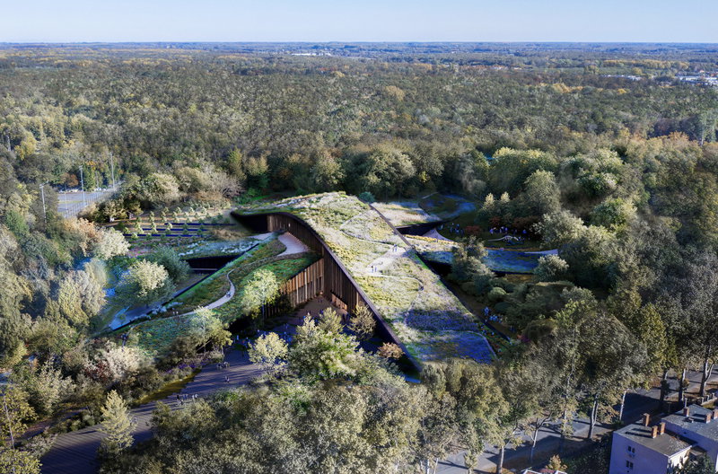 Hungarian Natural History Museum image | Bjarke Ingels Group