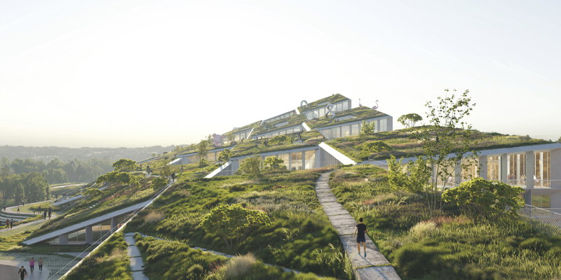 Farfetch HQ & Fuse Valley image | Bjarke Ingels Group