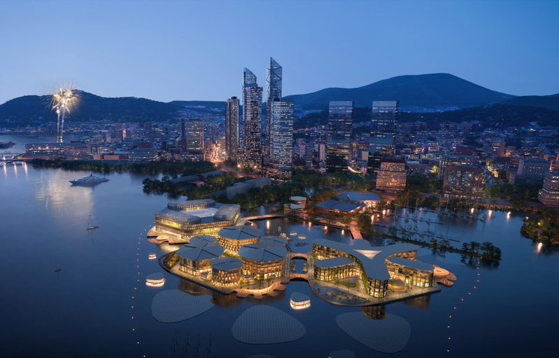 Oceanix Busan image | Bjarke Ingels Group