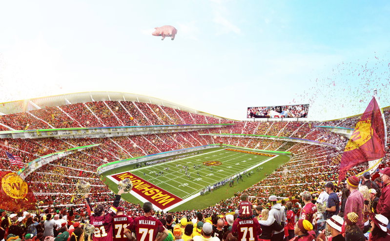 Washington Football Stadium image | Bjarke Ingels Group