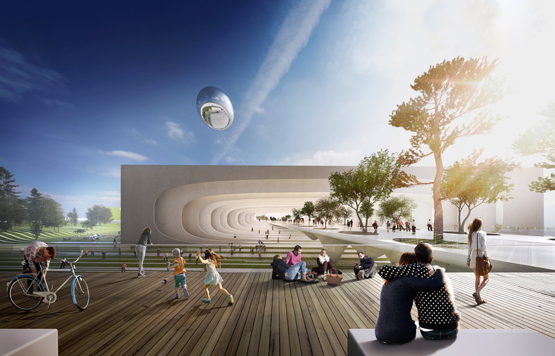 Europa City Expo Building image | Bjarke Ingels Group