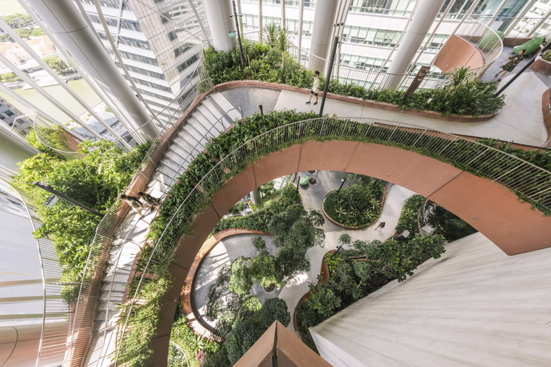 CapitaSpring image | Bjarke Ingels Group