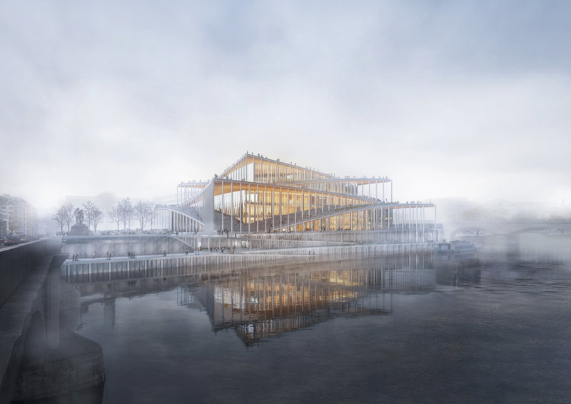 VLTAVA Philharmonic Prague image | Bjarke Ingels Group