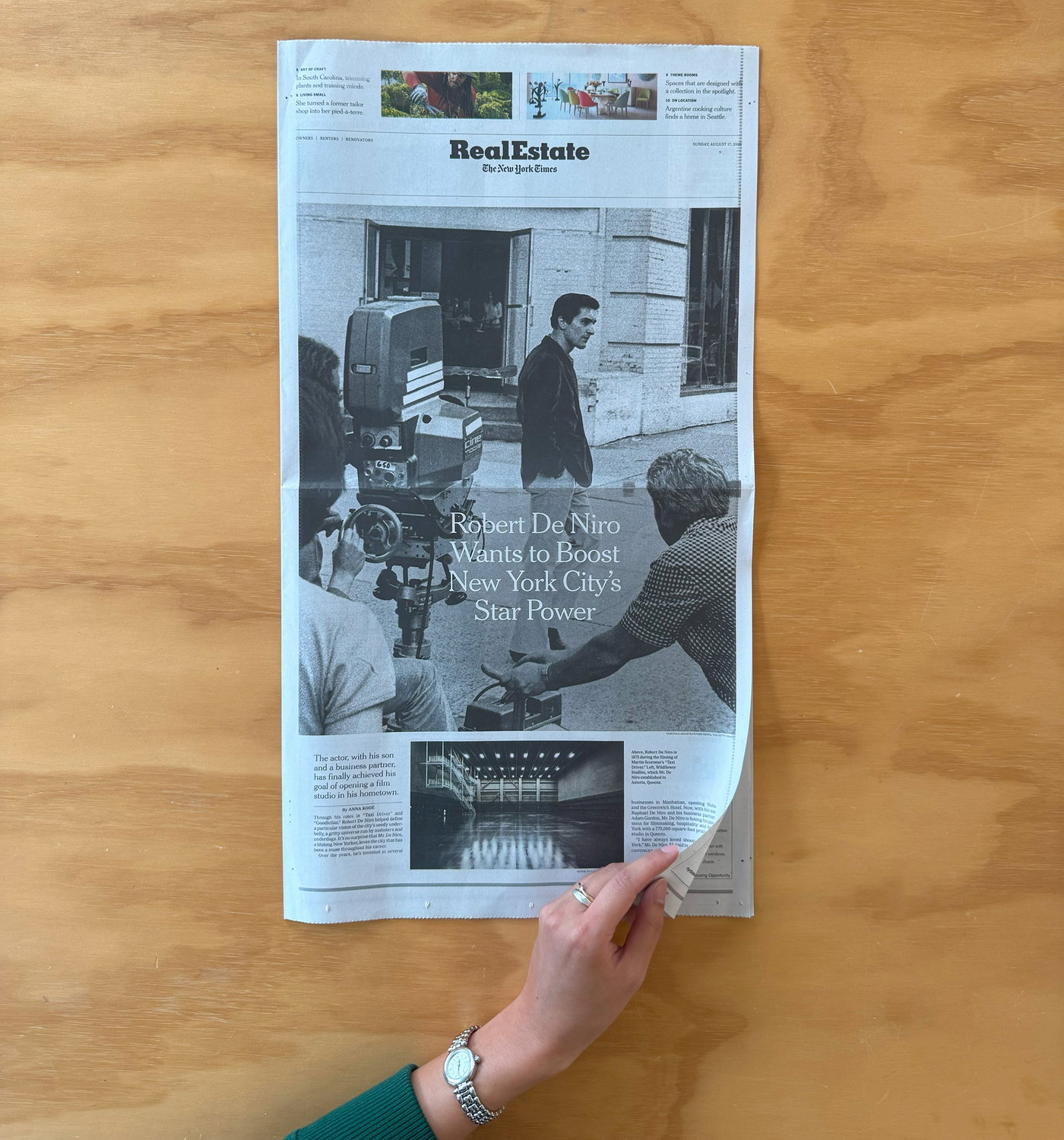 WILDFLOWER STUDIOS FEATURED IN THE NEW YORK TIMES | Bjarke Ingels Group