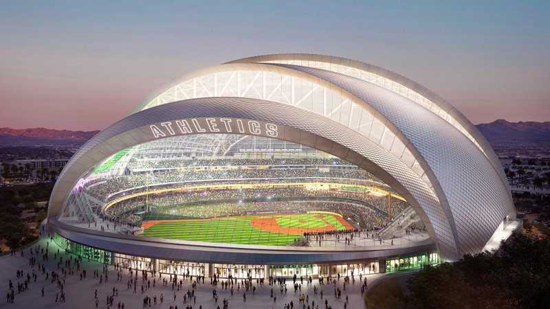 Athletics Las Vegas Ballpark image | Bjarke Ingels Group